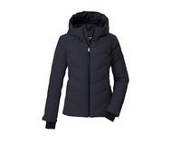 killtec Women's Ksw 31 Wmn Ski Qltd Jckt Ski jacket/quilted jacket/functional jacket in down look with hood and snow guard