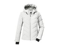 Killtec KSW 31 WMN SKI QLTD Women's Ski Jacket/Functional Jacket in Down Look with Hood and Snow Guard Off-White 42 43417-000