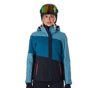 Killtec Women's Ksw 67 Wmn Ski Functional Jacket with Zip-Off Hood and Snow Guard, Ocean, 40