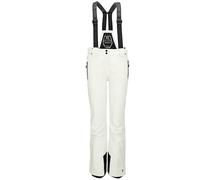 killtec Women's Laraka Ski trousers/ski bib trousers with zip-off bib and edge protection