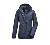 Killtec Women's Ostfold Wmn Jacket C Functional Jacket with Removable Hood and Thermal Print