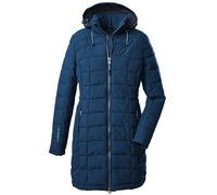 killtec Women's Skane Wmn Quilted Prk Parka in down look with zip-off hood