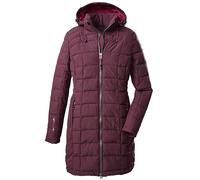 killtec Women's Skane Wmn Quilted Prk Parka in down look with zip-off hood