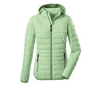 Killtec Women's Uyaka Stripe Casual Functional Jacket in Down Look with Zip-Off Hood