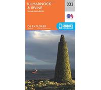 Kilmarnock & Irvine Map | Stewarton & Beith | Ordnance Survey | OS Explorer Map 333 | Scotland | Walks | Hiking | Maps | Adventure