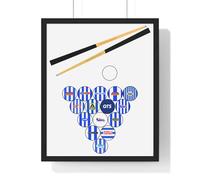 Kilmarnock Poster - Kilmarnock Print, Kilmarnock Retro, Kilmarnock Kits, Kilmarnock Snooker Balls (11 x 14 inches (Vertical))