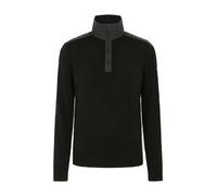 Kilmington 1/4 Zip Jumper - male - Belstaff - Turtlenecks - Black - 2XL - Knitwear 2XL
