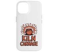 Kiln Carnage Funny Pottery Humorous Clay Explosion Case for iPhone 14