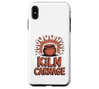 Kiln Carnage Funny Pottery Humorous Clay Explosion Case for iPhone XS Max