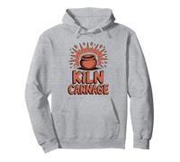 Kiln Carnage Funny Pottery Humorous Clay Explosion Pullover Hoodie
