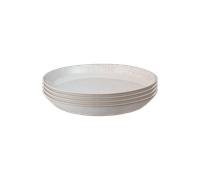 Kiln Coral Medium Plate - Set Of 4 -