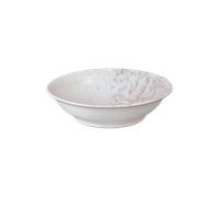 Kiln Coral Medium Shallow Bowl -