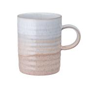 Kiln Coral Ridged Mug -