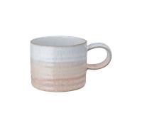 Kiln Coral Small Ridged Mug -