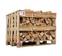 Kiln Dried Ash Firewood Crate - 1m³ Dry Ash Hardwood Firewood | Fire Logs | Wood | Heat Logs | Perfect for Log Burner, Wood Burner, Fire Pit, Fireplace, Pizza Oven & Chiminea | Ready To Burn Certified