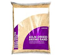 Kiln Dried Paving Sand 20kg Natural Jointing Sand for Block Paving, Patios & Driveways - Free Draining, Covers up to 4m²