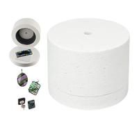 Kiln for Pottery, Microwave Kiln for Pottery Microwave for Glass Fusing with Kilns Paper Glass Jewelry DIY Tools at Home 4.7x3.3 inch
