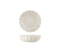 Kiln glazed ceramic pickled fish bowl solid color home pumpkin soup bowl-white