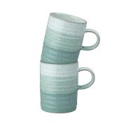 Denby - Kiln Mug 41 cl 2-pack, Green - Green