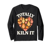 Kiln Pun Pottery Studio Ceramics Long Sleeve T-Shirt