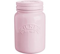 Kilner Push Top Storage Jar - Dusky Pink