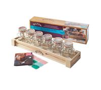 Kilner 20 Piece Spice Jar Gift Set - Spice Storage Set, Kilner Spice Rack