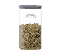 Kilner 3 Litre Glass Cereal Dispenser | Storage Jar with Airtight Glass & Silicone Lid | Easy-Pour Spout for Mess-Free Serving | Food Dispenser for Cornflakes, Beans, Granola and Pet Food