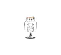 Kilner 5 Litre Clip Top Round Glass Drinks Dispenser in Gift Box, 22.5 x 19 x 31.5 cm