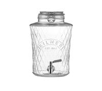 Kilner 5 Litre Juice/Cocktail Diamond Drinks Dispenser Glass Container Beverage