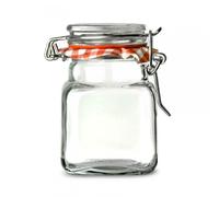 Kilner Square Spice Storage Jar with Clip Lid
