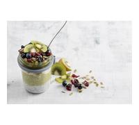 Kilner Breakfast Jar Set Clear/silver (One Size)