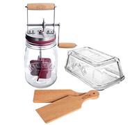 Kilner Butter Churning Set - Make Your Own Home Made Butter Set