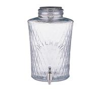 Kilner Clip Top Diamond Dispenser 8L With Stainless Steel Tap
