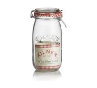 Kilner Clip Top Glass - Round Storage Jar - 1.5 Litre