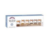 Kilner Clip Top Glass Spice Jar Set