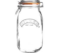 Kilner Clip Top Jar Round 3L Large Glass Storage Canister Airtight Preserving