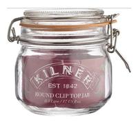 Kilner Clip Top Round Glass Jar Ingredients Preserves Various Sizes 0.35L To 3L