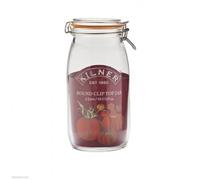 Kilner Clip Top Round Preserving Jars for Airtight Food Storage, Pickles & Jam