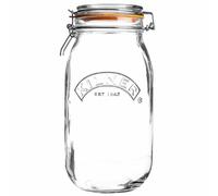 Kilner Clip Top Round Preserving Jars for Airtight Food Storage, Pickles & Jam