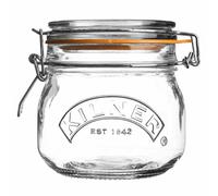 Kilner Clip Top Round Preserving Jars for Airtight Food Storage, Pickles & Jam