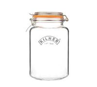 Kilner Square Clip Top Jar - Clear