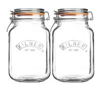 Kilner Clip Top Jar - Square 2L