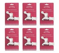 Kilner Drinks Dispenser Tap for 5, 6, and 8 Liter Silver (Pack of 6)