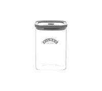 Kilner Fresh Storage Jar 1 Litre Glass Food Container with Vacuum Seal Lid | BPA-Free Glass | Airtight, Stackable, Easy-Pour Design | Ideal for Tea, Coffee, Sugar & More