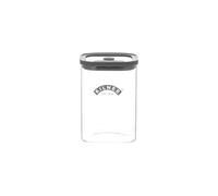 Kilner Fresh Storage Jar 1 Litre Glass Food Container with Vacuum Seal Lid | BPA-Free Glass | Airtight, Stackable, Easy-Pour Design | Ideal for Tea, Coffee, Sugar & More