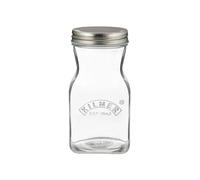 Kilner Glass Bottle Juice Sauce Reusable BPA Free Wide Neck Storage - 0.5 Litre