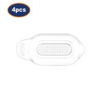Kilner Glass Grater Multipurpose Hand Grater Garlic Fruits Baby Food Puree 4pcs