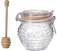 Kilner Glass Honey Pot with Wooden Dipper 0.4 Litre / 13.5 US fl oz