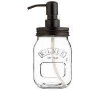 Kilner Glass Liquid Soap & Lotion Kitchen Bathroom Dispenser Jar - 500ml