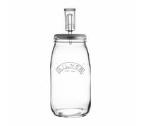 Kilner Glass Preserve Fermentation Set Durable Clear Dishwasher Safe Storage Jar
